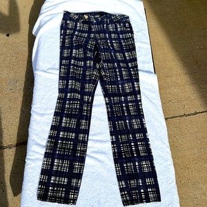 Tory Burch Conner Tab Front Skinny denim